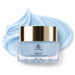OEM Private Label GHK-Cu Blue Copper Peptide Night Cream 50g Intensive Repair Anti-Aging Firming Lifting Facial Moisturizer Professional Skincare Formula