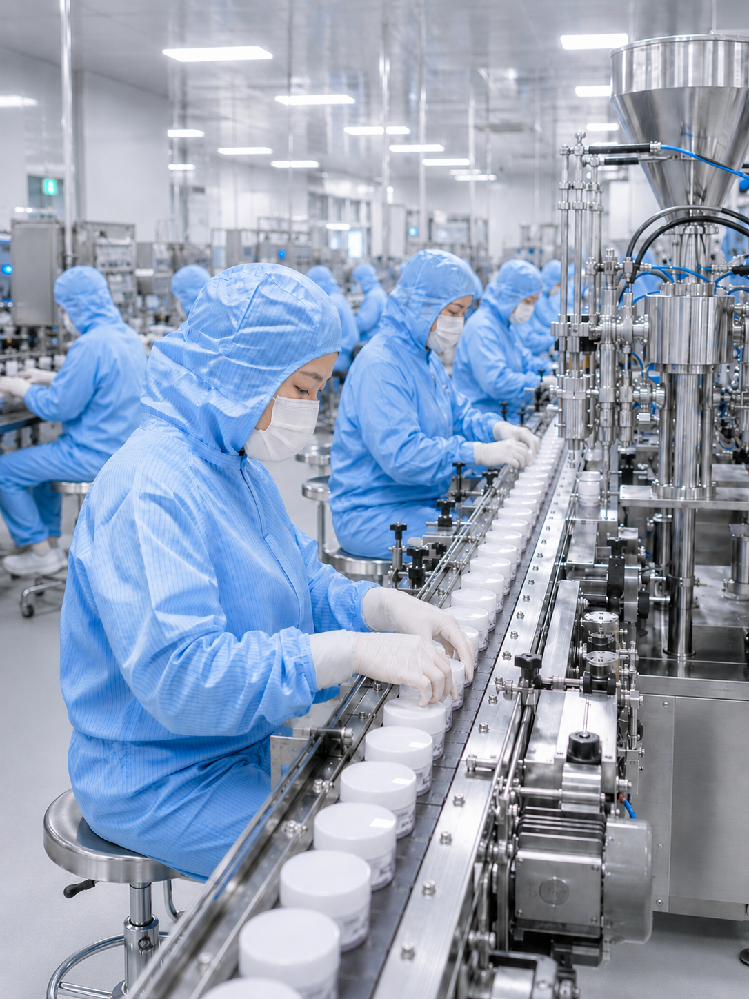 Skincare OEM ODM manufacturing factory overview