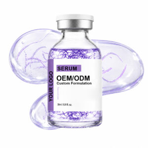 OEM & ODM Private Label Bakuchiol Silk Peptide Facial Ampoule Serum Manufacturer