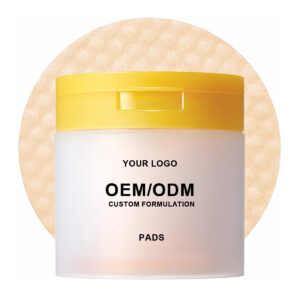 OEM & ODM Private Label Kojic Acid & Turmeric Facial Toner Pads Manufacturer