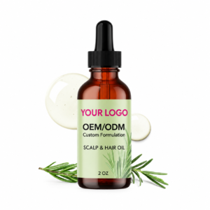 OEM & ODM Private Label Rosemary Mint Scalp and Hair Oil Manufacturer